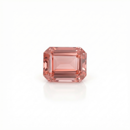 IGI Certified Laboratory Grown Purplish Pink Sapphire | 3.29 Carat Emerald Cut | Luxury Gemstone-Saleh Sallom