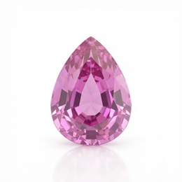 IGI Certified Laboratory Grown Pink Sapphire | 1.70 Carat Pear Mixed Cut | Luxury Gemstone-Saleh Sallom