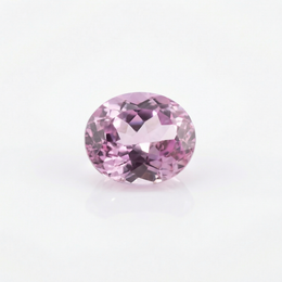 IGI Certified Laboratory Grown Purplish Pink Sapphire | 7.27 Carat Oval Mixed Cut | Luxury Gemstone-Saleh Sallom