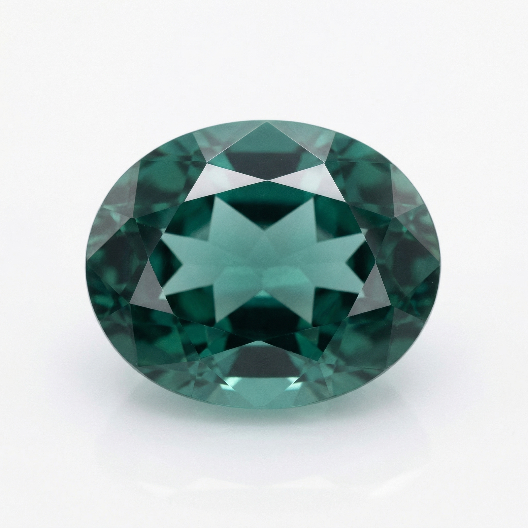IGI Certified Natural Green Quartz | 2.74 Carat Oval Cut | Transparent Green