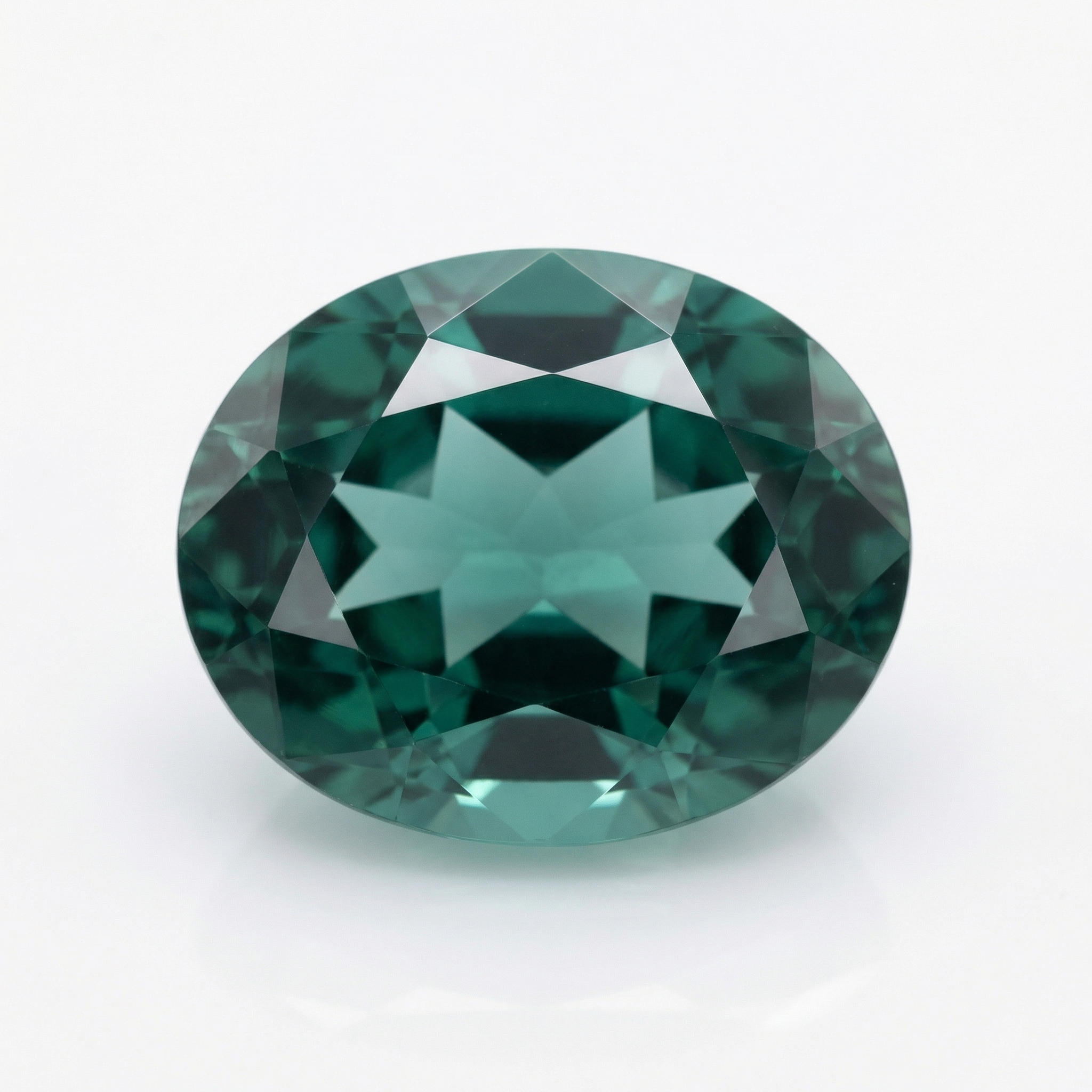 IGI Certified Natural Green Quartz | 2.74 Carat Oval Cut | Transparent Green