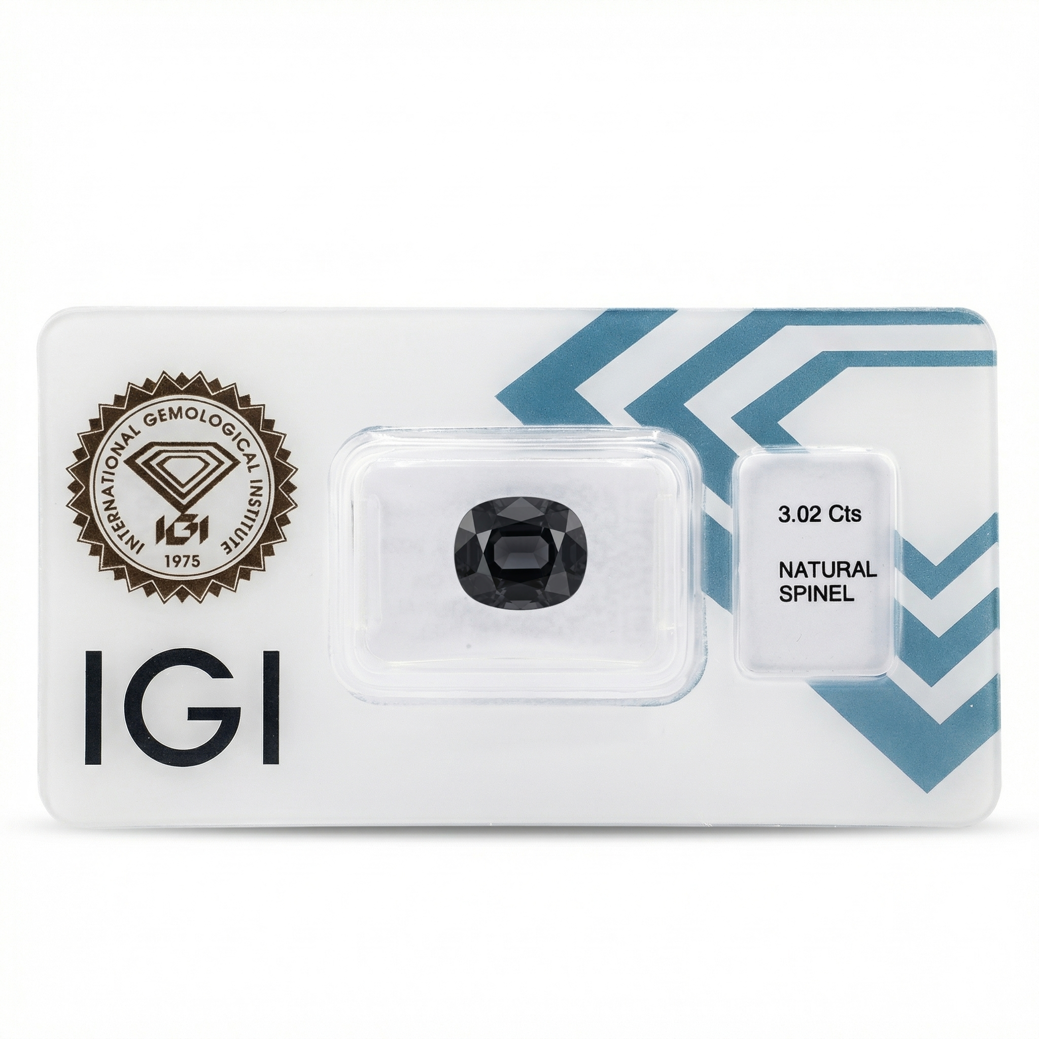 IGI Certified Natural Spinel | 3.02 Carat Cushion Cut | Dark Purplish Violet Secondary image