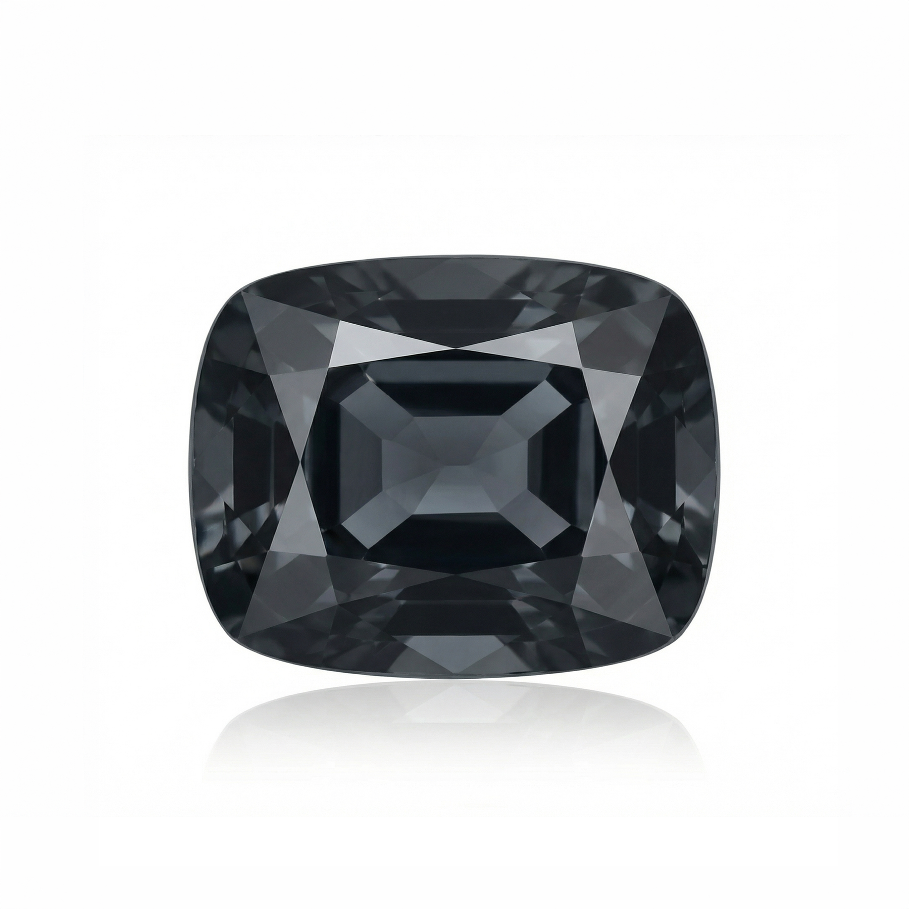 IGI Certified Natural Spinel | 1.37 Carat Cushion Cut | Dark Greyish Violet