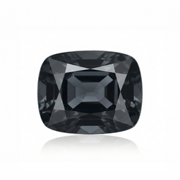 IGI Certified Natural Spinel | 1.37 Carat Cushion Cut | Dark Greyish Violet