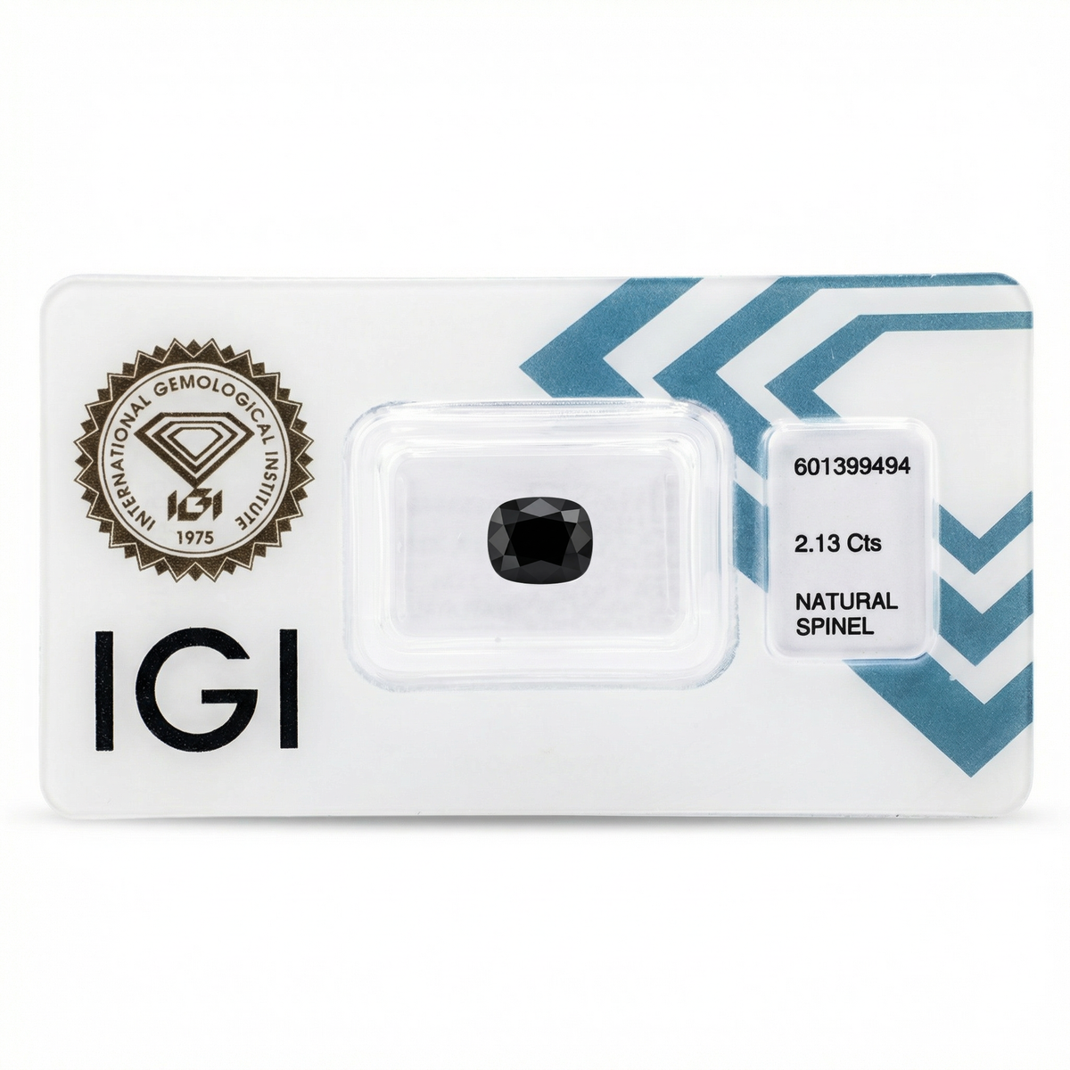 IGI Certified Natural Spinel | 2.13 Carat Cushion Cut | Dark Purplish Violet
