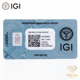 IGI Certified Vivid Green Cabochon Gem | 5.69 Carat | Soft Glow Luxury Stone-Saleh Sallom