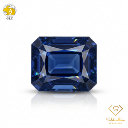 GLC Certified Natural Blue Sapphire | 1.08 Carats Octagon Fancy Cut | No Indication of Heating-Saleh Sallom