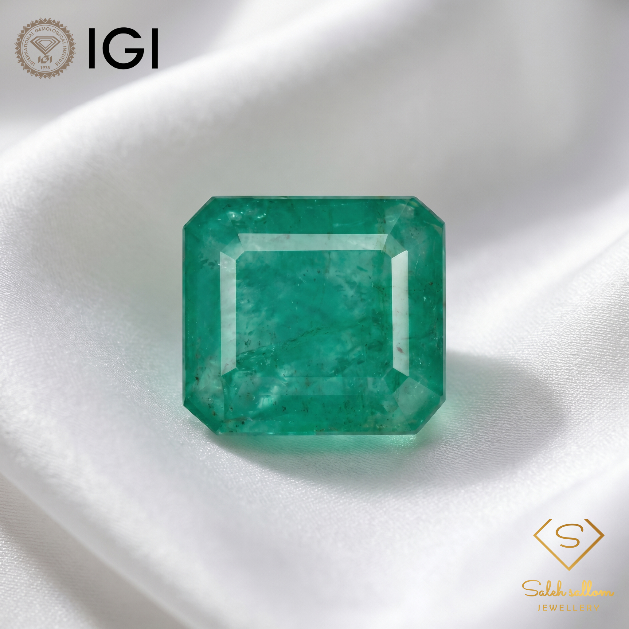 IGI Certified Natural Emerald | 7.18 Carats Emerald Cut | Luxury Collector Gemstone Secondary image