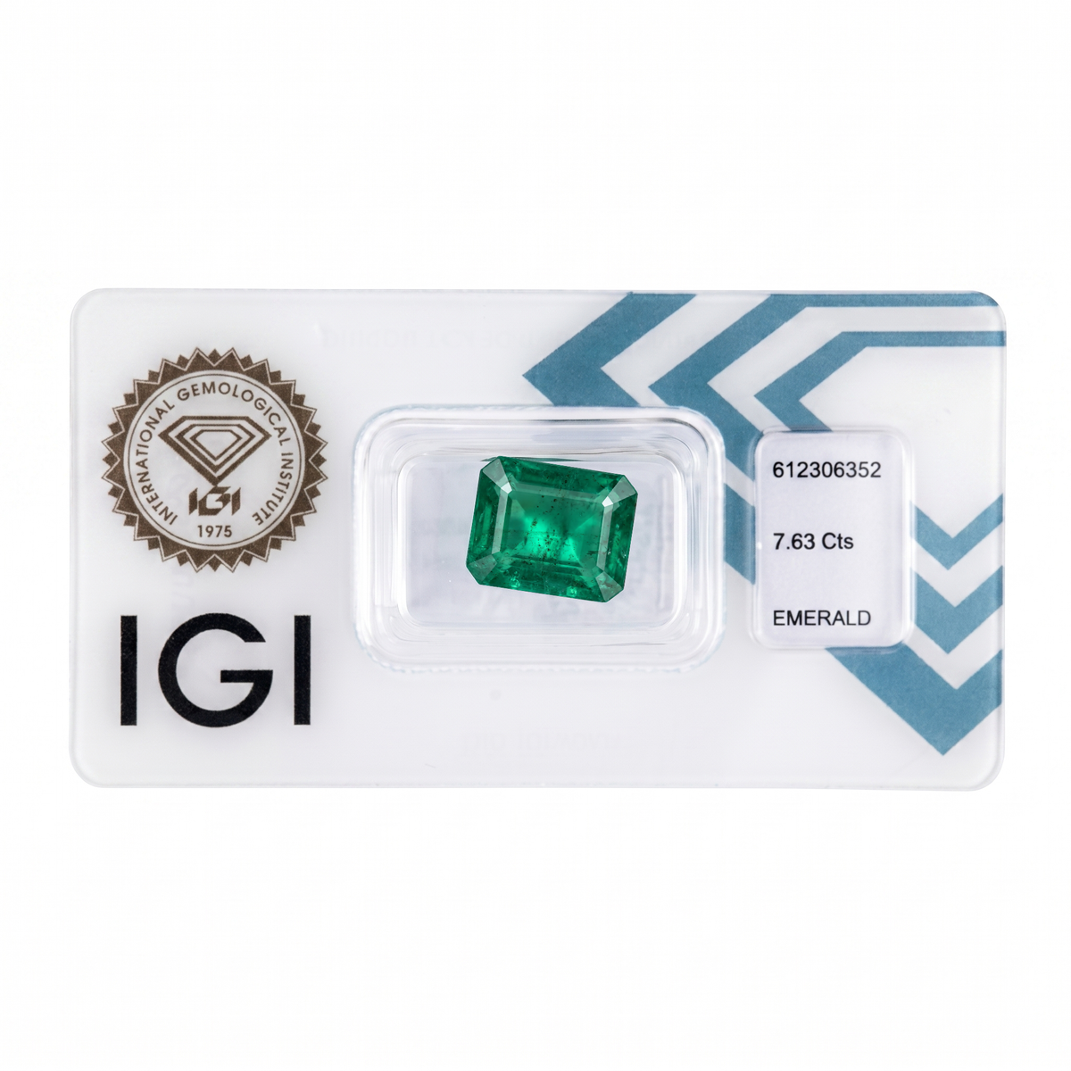 IGI Certified Natural Emerald | 7.63 Carats Emerald Cut | Luxury Collector Gemstone-Saleh Sallom