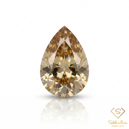 Natural Unheated Yellow Zircon | 1.32 Carats Pear Cut | VS Clarity | Tanzania Gemstone-Saleh Sallom