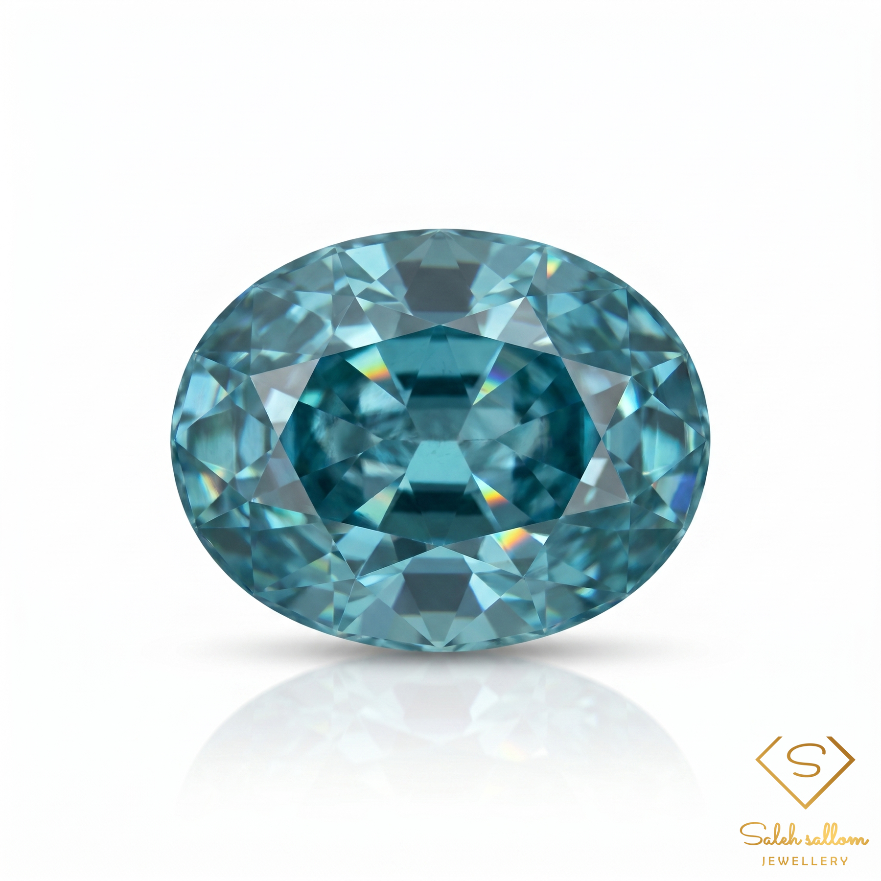 Natural Zircon | 2.23 Carats | Fine Loose Gemstone | Exceptional Fire and Brilliance-Saleh Sallom