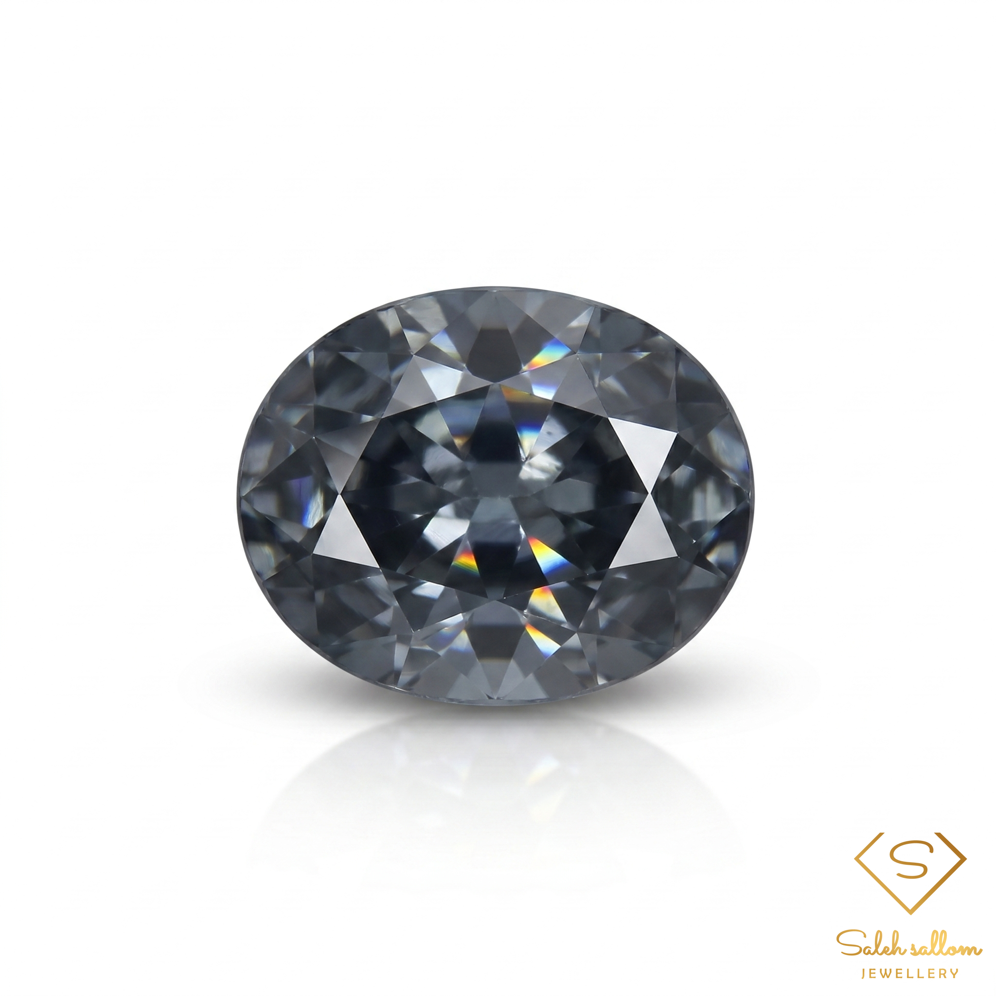 Natural Purple Spinel | 1.21 Carats Oval Cut | Myanmar (Burma)-Saleh Sallom Main image