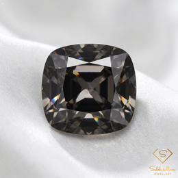 Natural Purple Spinel 1.34 Carats Cushion Cut VS Myanmar Gemstone-Saleh Sallom