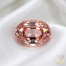 0.43 Ct Natural Unheated Purplish Pink Sapphire Oval Cut Madagascar Gemstone