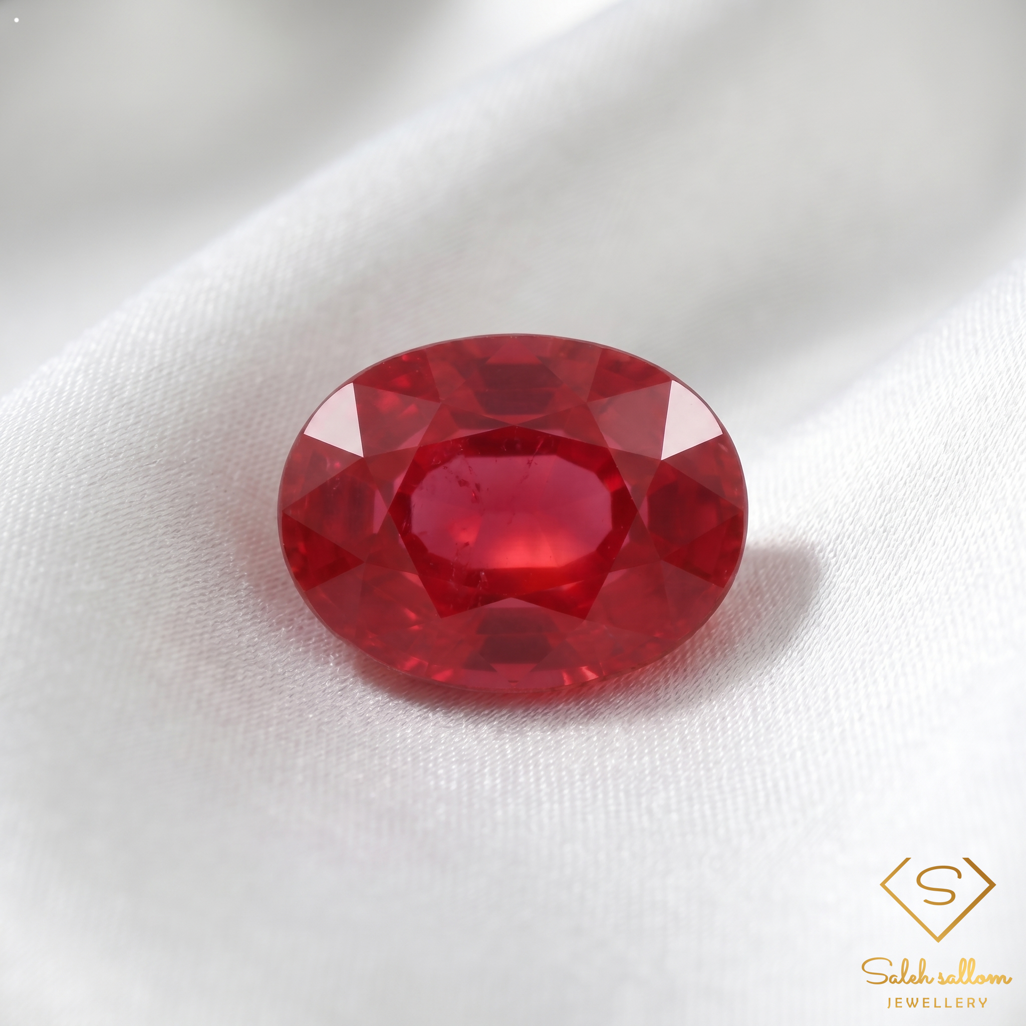 6.61 Ct Certified Natural Unheated Orange Pink Sapphire Oval Cut Tanzania Gemstone Secondary image