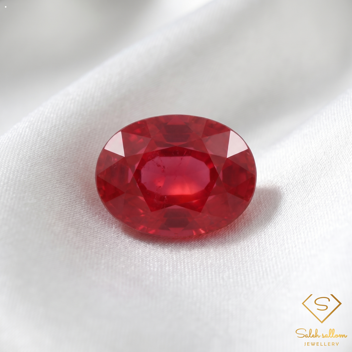 6.61 Ct Certified Natural Unheated Orange Pink Sapphire Oval Cut Tanzania Gemstone