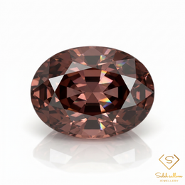 0.80 Ct Natural Pinkish Purple Sapphire Oval Cut Heated Songea Gemstone