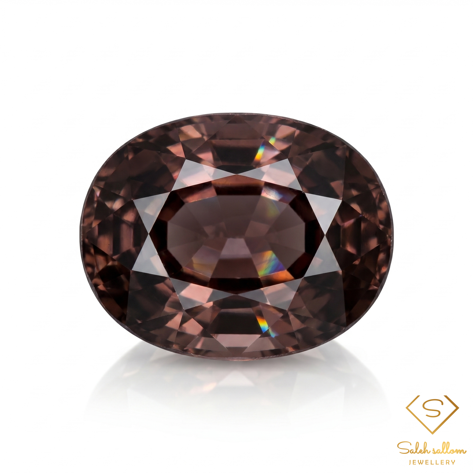 1.54 Ct Natural Unheated Pinkish Purple Sapphire Oval Cut Songea Gemstone
