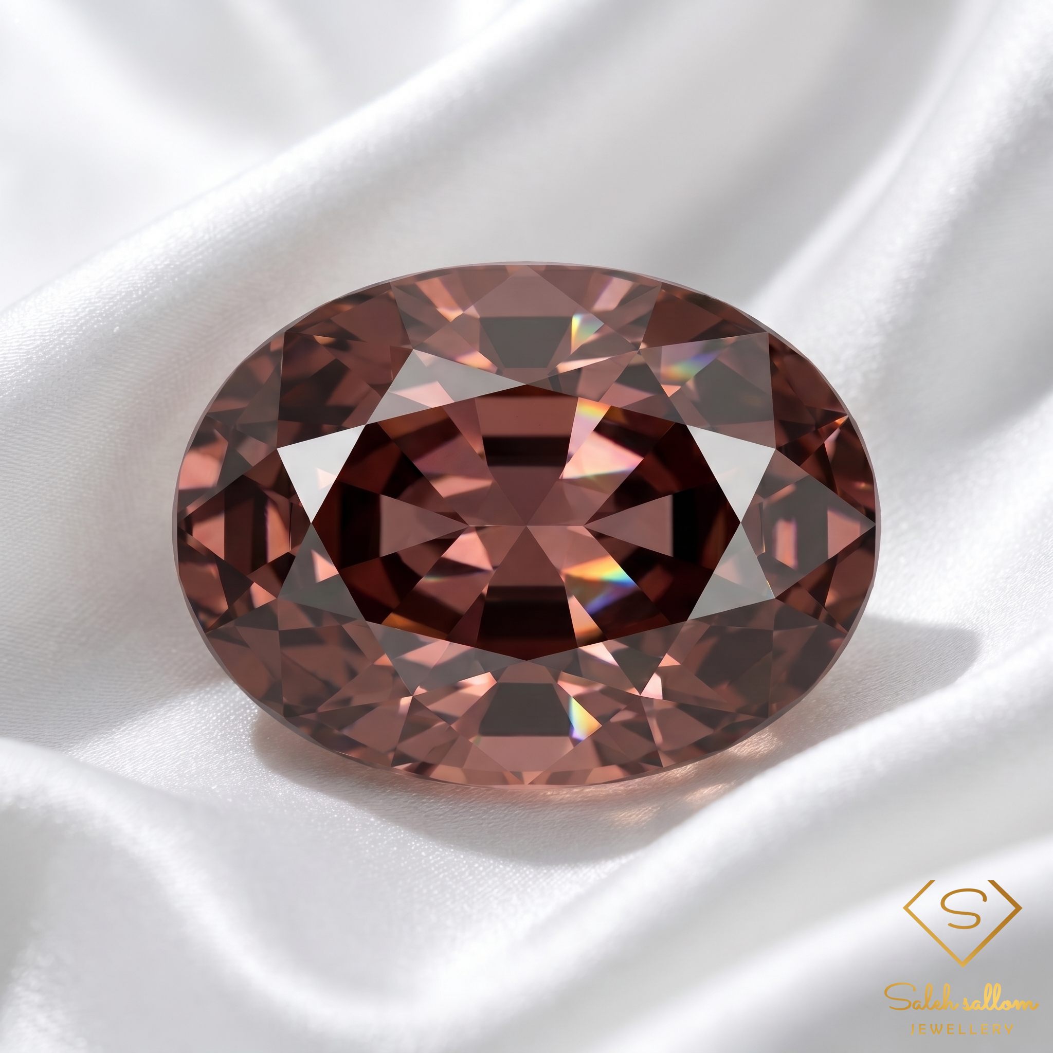 0.80 Ct Natural Pinkish Purple Sapphire Oval Cut Heated Songea Gemstone Secondary image