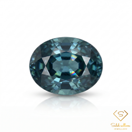1.70 Ct Natural Australian Blue Sapphire Loose Gemstone Oval Cut Heated