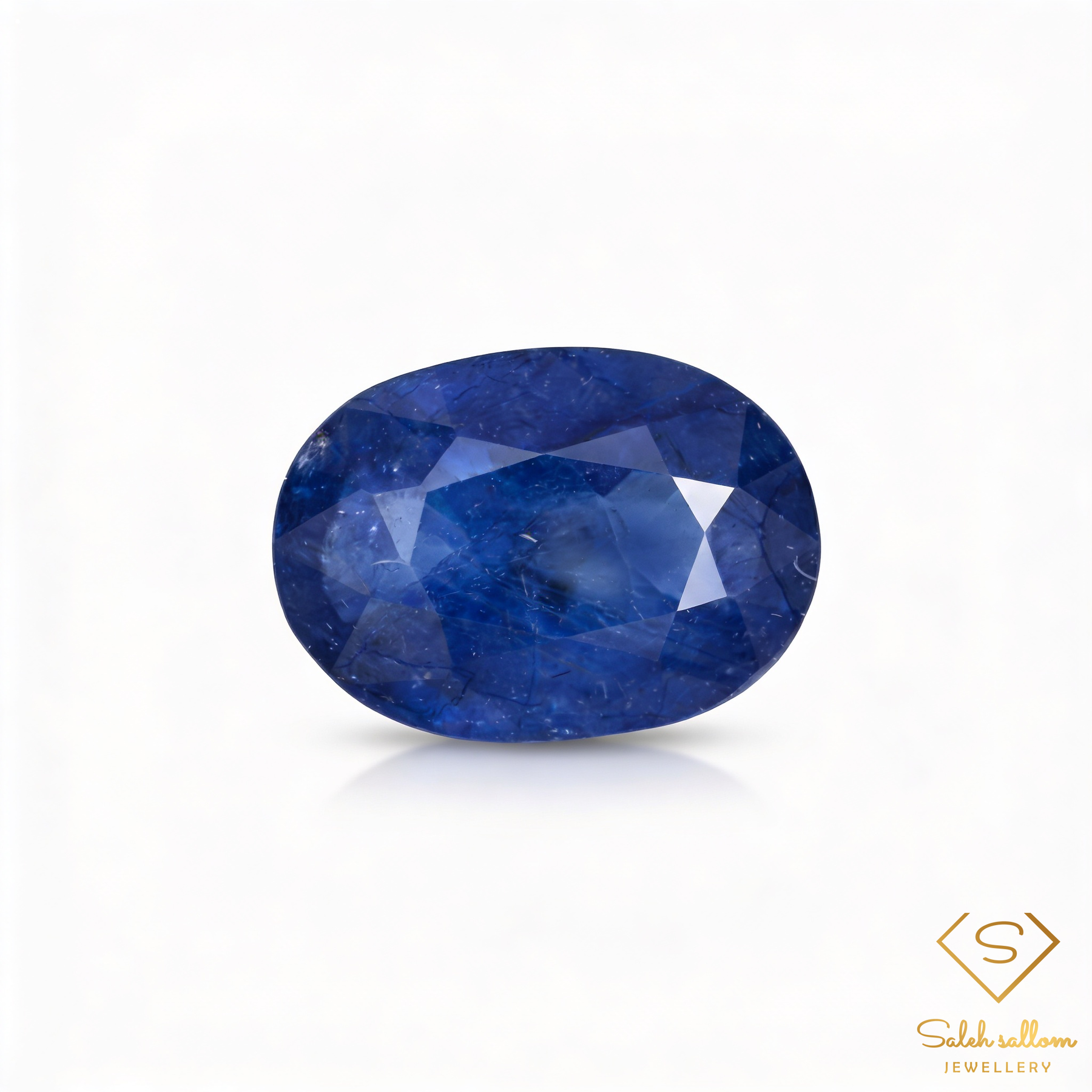 4.69 Ct Natural Blue Sapphire Loose Gemstone Oval Cut