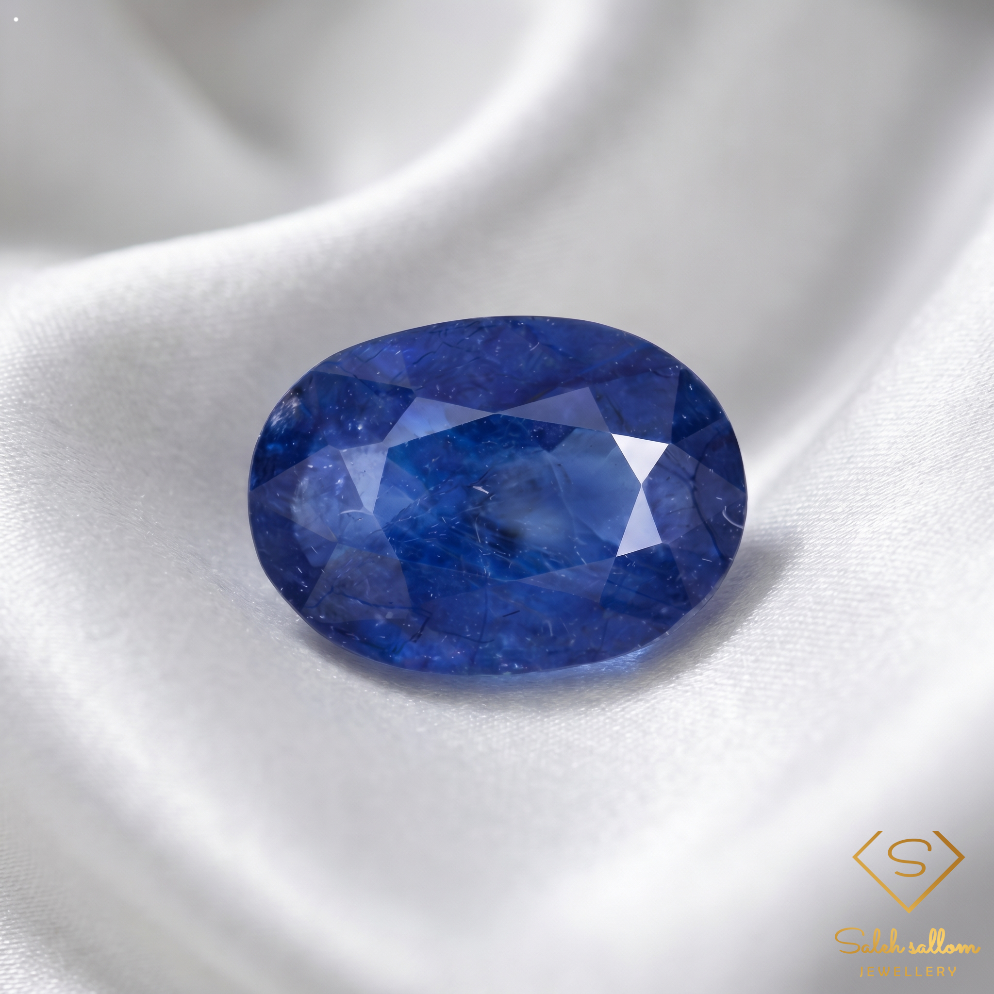 4.69 Ct Natural Blue Sapphire Loose Gemstone Oval Cut Secondary image
