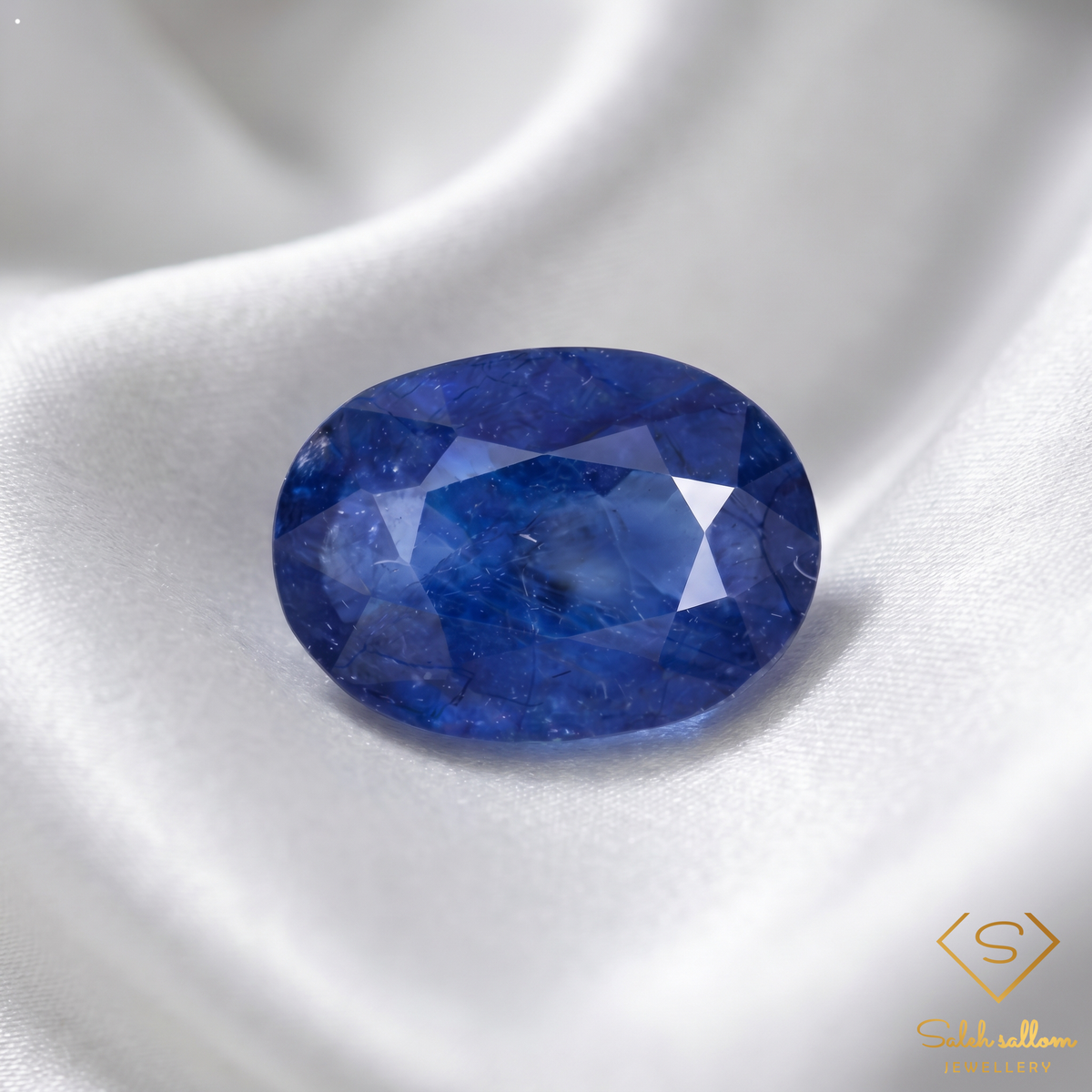 4.69 Ct Natural Blue Sapphire Loose Gemstone Oval Cut