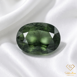 7.00 Ct Natural Green Sapphire Loose Gemstone Oval Cut Collector Stone