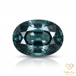 1.54 Ct Natural Blue Sapphire Loose Gemstone Oval Cut Unheated Madagascar
