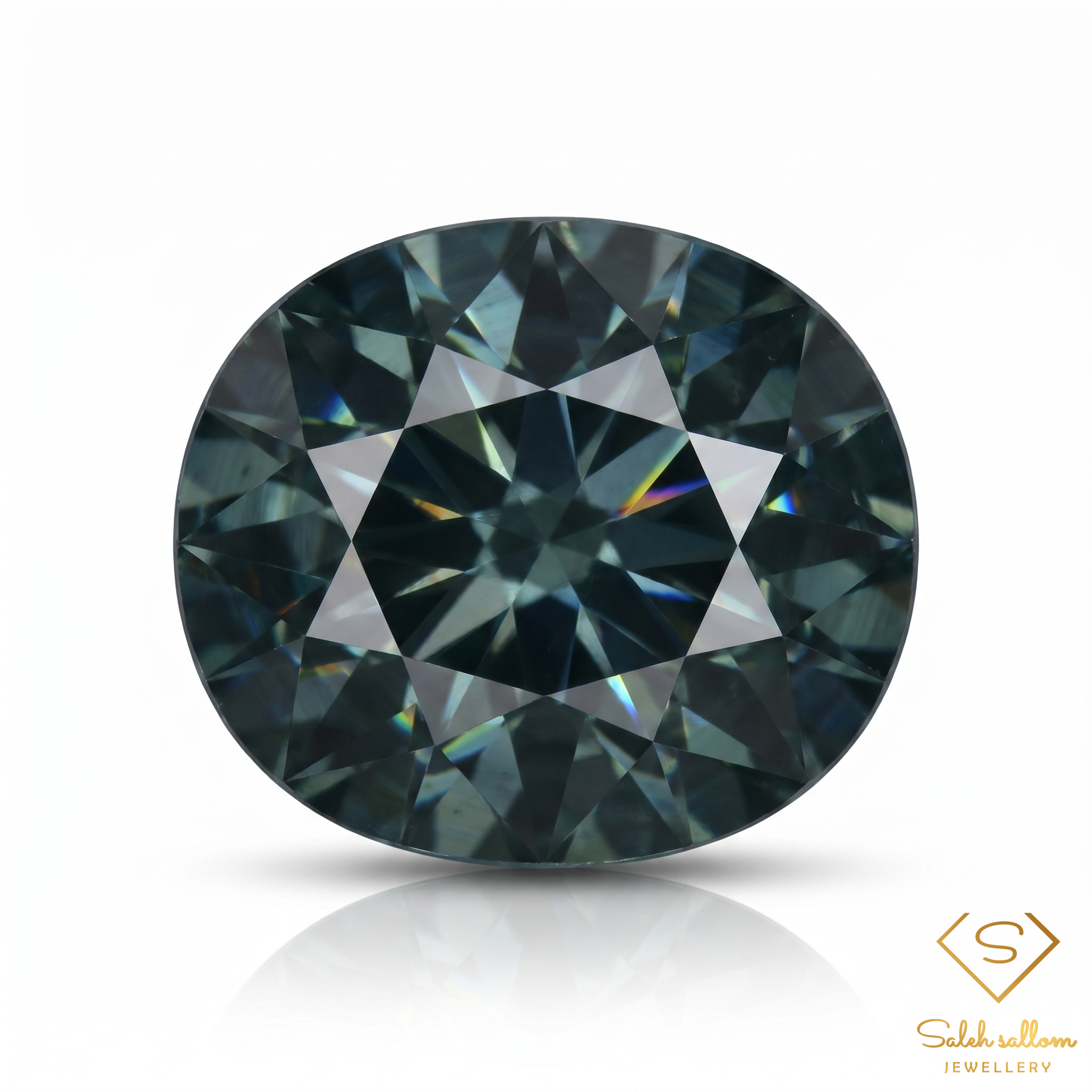 1.77 Ct Natural Blue Sapphire Cushion Cut VS Heated African Gemstone Main image