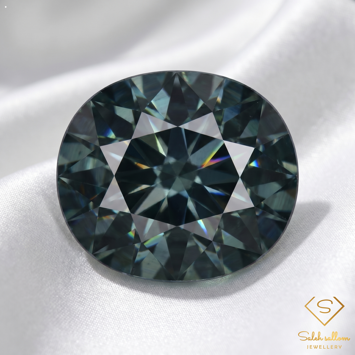1.77 Ct Natural Blue Sapphire Cushion Cut VS Heated African Gemstone