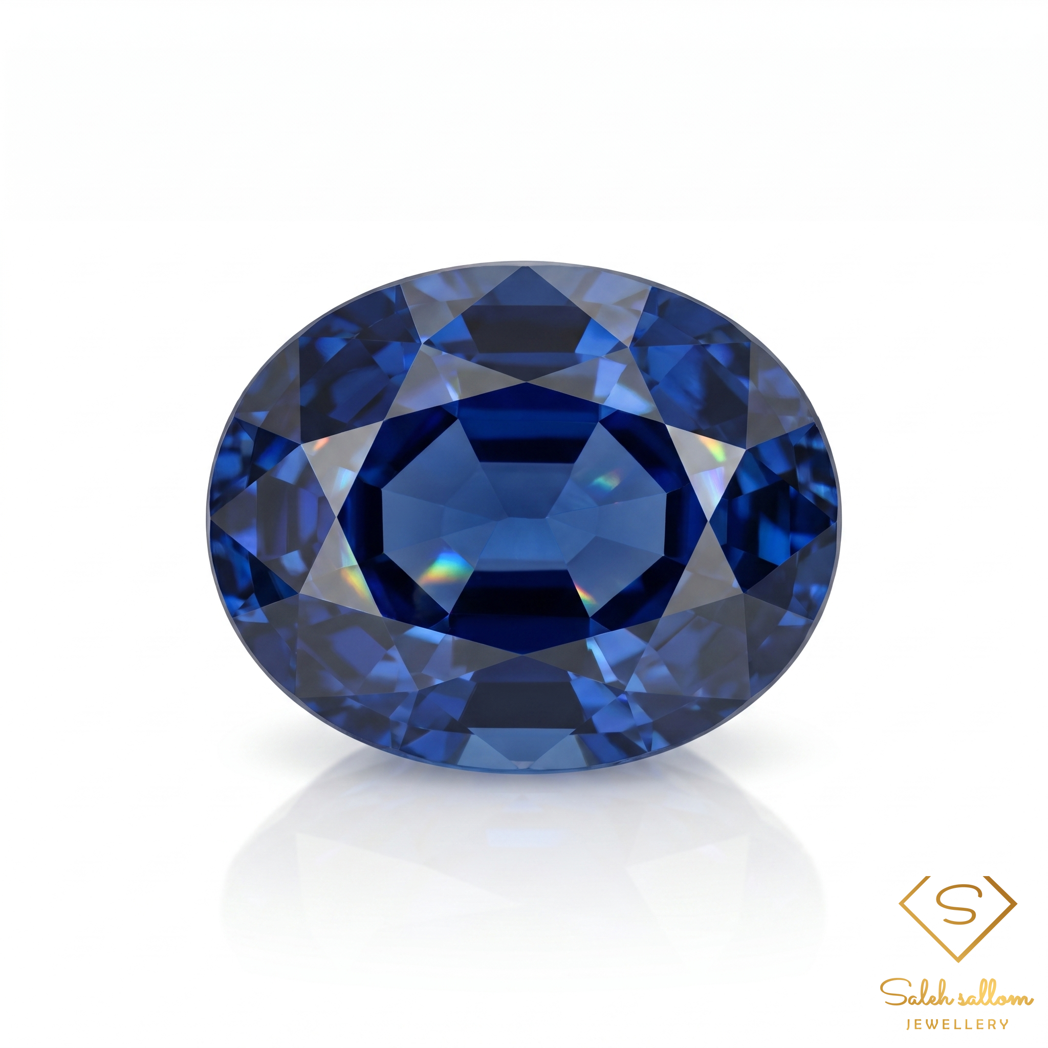 0.83 Ct Natural Madagascar Blue Sapphire Oval Cut VS Clarity Loose Gemstone Main image
