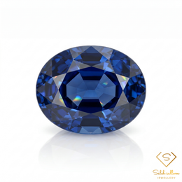 0.83 Ct Natural Madagascar Blue Sapphire Oval Cut VS Clarity Loose Gemstone