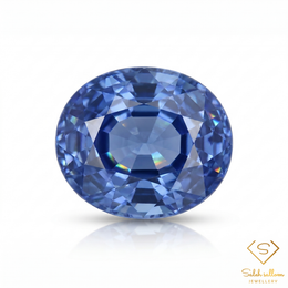 0.50 Ct Natural Ceylon Blue Sapphire Oval Cut Heated Loose Gemstone