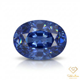 1.11 Ct Natural Ceylon Blue Sapphire Oval Cut Heated Loose Gemstone