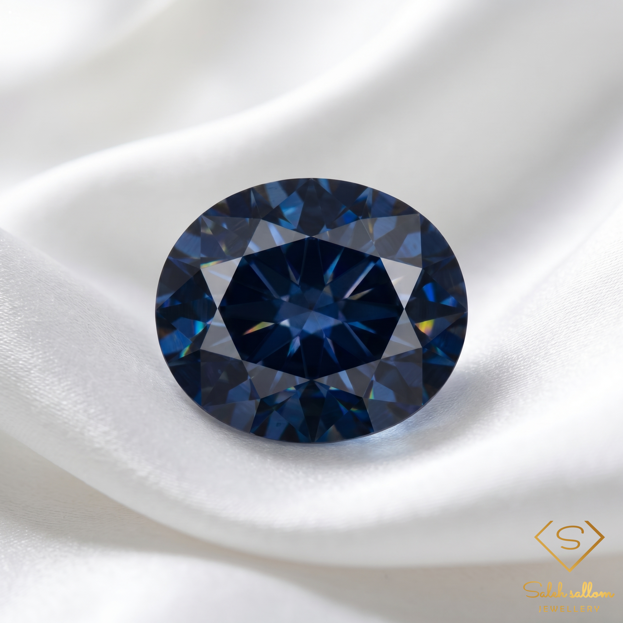1.09 Ct Natural Madagascar Blue Sapphire Oval Cut Loose Gemstone Secondary image