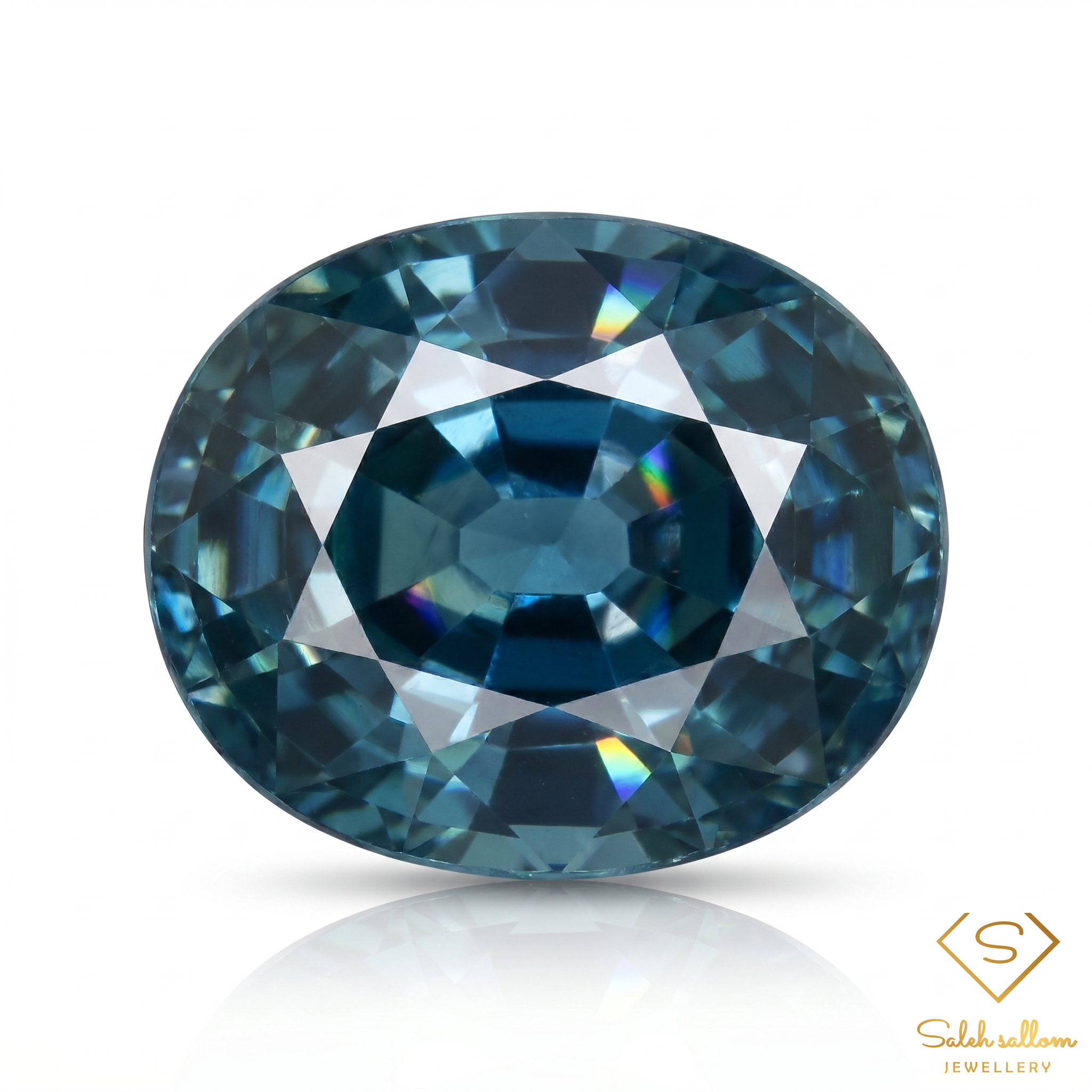 1.05 Ct Natural Blue Sapphire Oval Cut VS Madagascar Heated Gemstone Main image