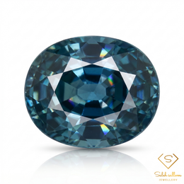 1.05 Ct Natural Blue Sapphire Oval Cut VS Madagascar Heated Gemstone