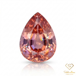 0.88 Ct Natural Multicolor Sapphire Pear Cut Madagascar Sapphire Loose Gemstone