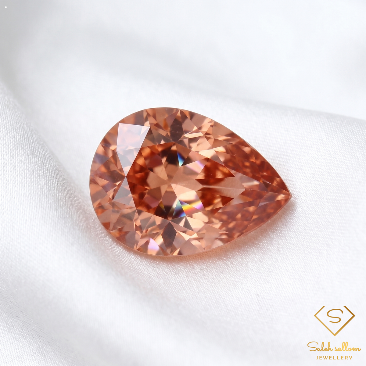 0.88 Ct Natural Multicolor Sapphire Pear Cut Madagascar Sapphire Loose Gemstone