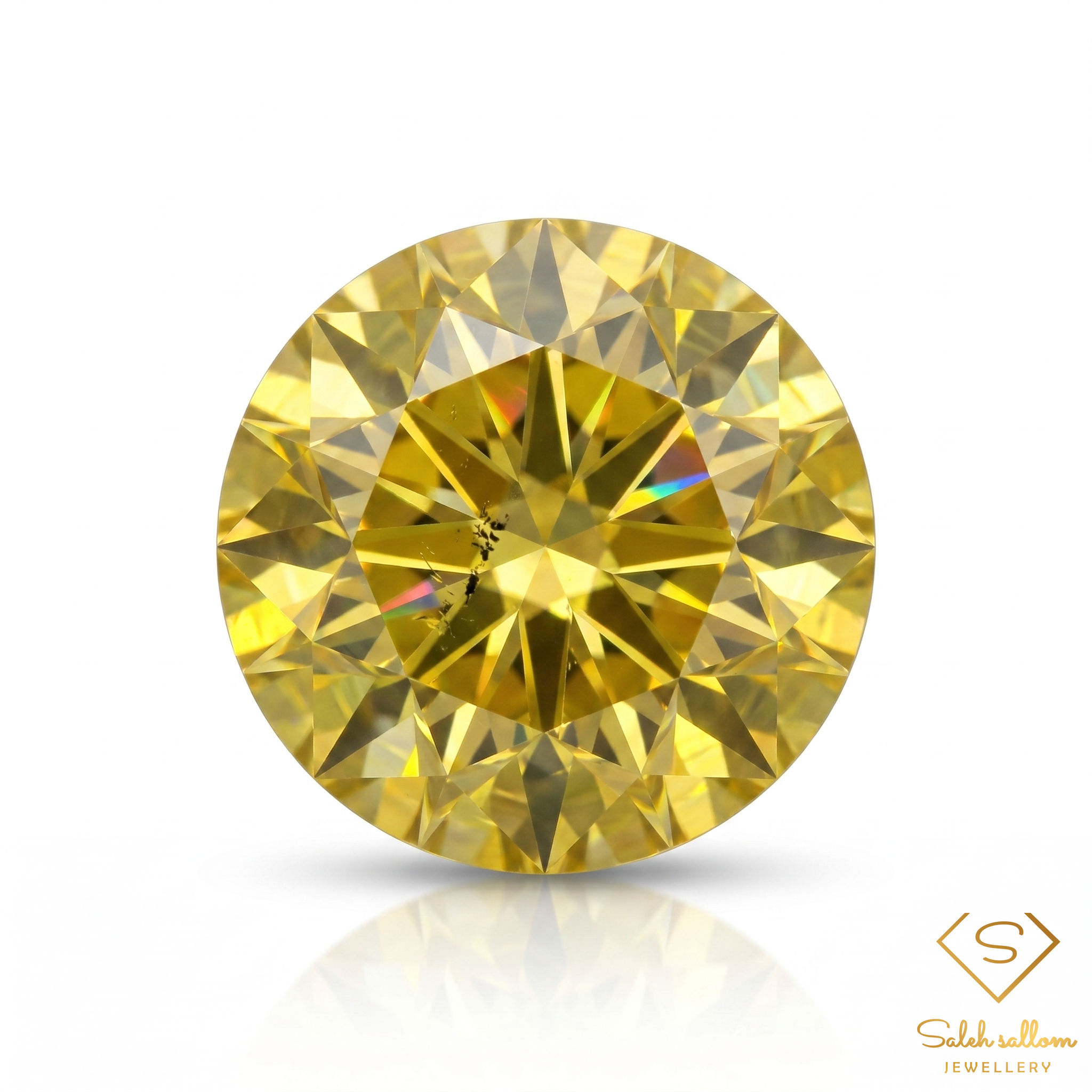 1.83 Ct Natural Yellowish Green Sphene Semi-Round Cut High Luster Madagascar Gemstone Main image