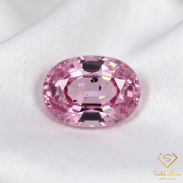 0.41 Ct Natural Unheated Pink Sapphire Oval Cut Madagascar Loose Gemstone