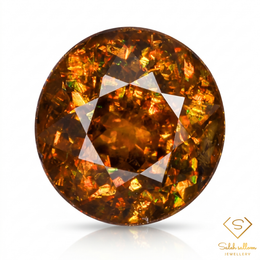 1.03 Ct Natural Greenish Yellow Sphene Round Cut Madagascar Titanite Gemstone Amazing Luster