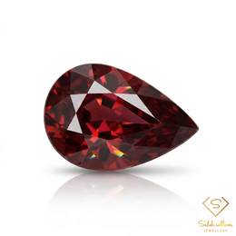 1.15 Ct Natural Unheated Rubellite Tourmaline Pear Cut Reddish Purple Gemstone