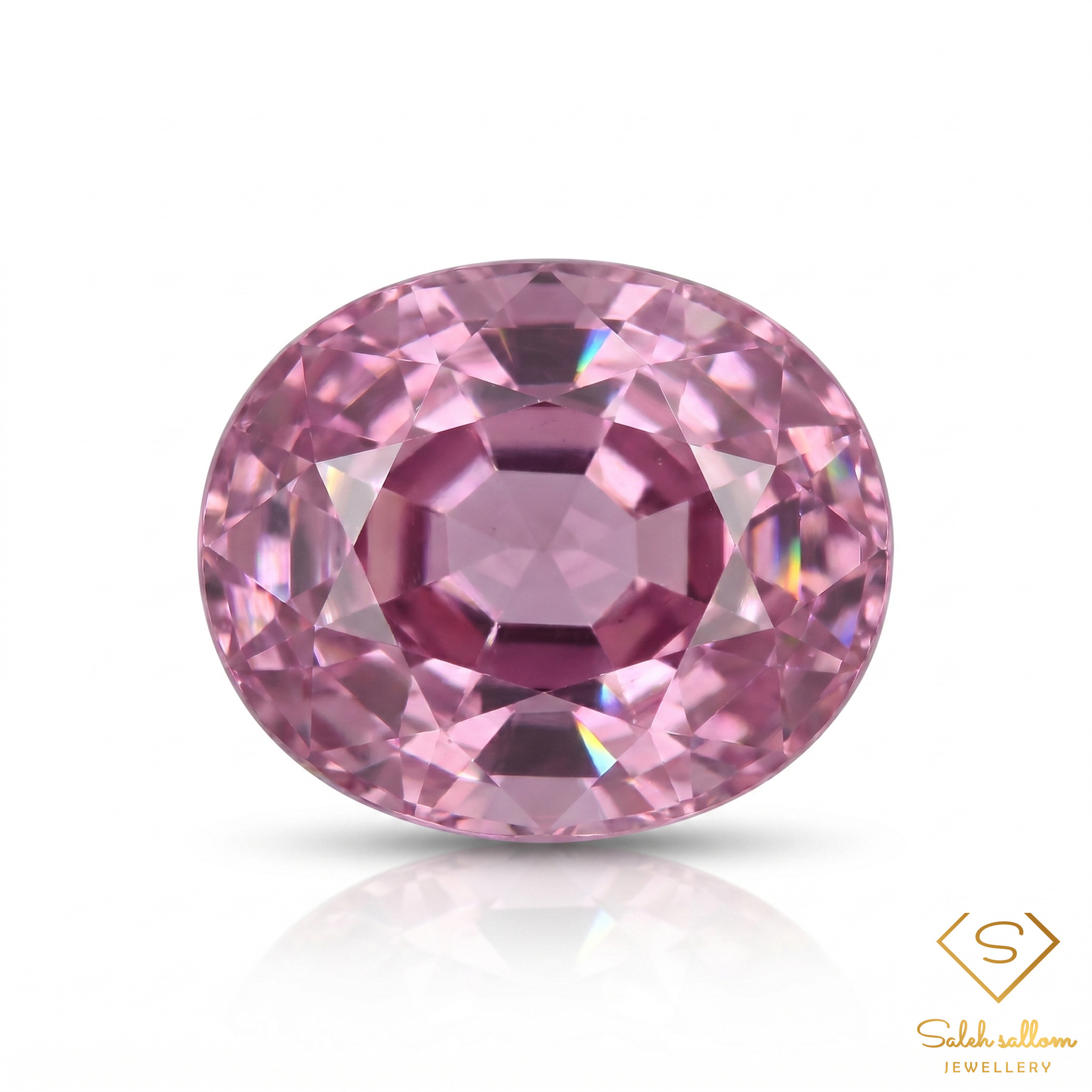 1.11 Ct Natural Unheated Pinkish Purple Tourmaline Oval Cut Congo Gemstone