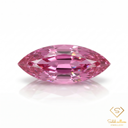 1.03 Ct Natural Unheated Purplish Pink Tourmaline Marquise Cut Mozambique Gemstone