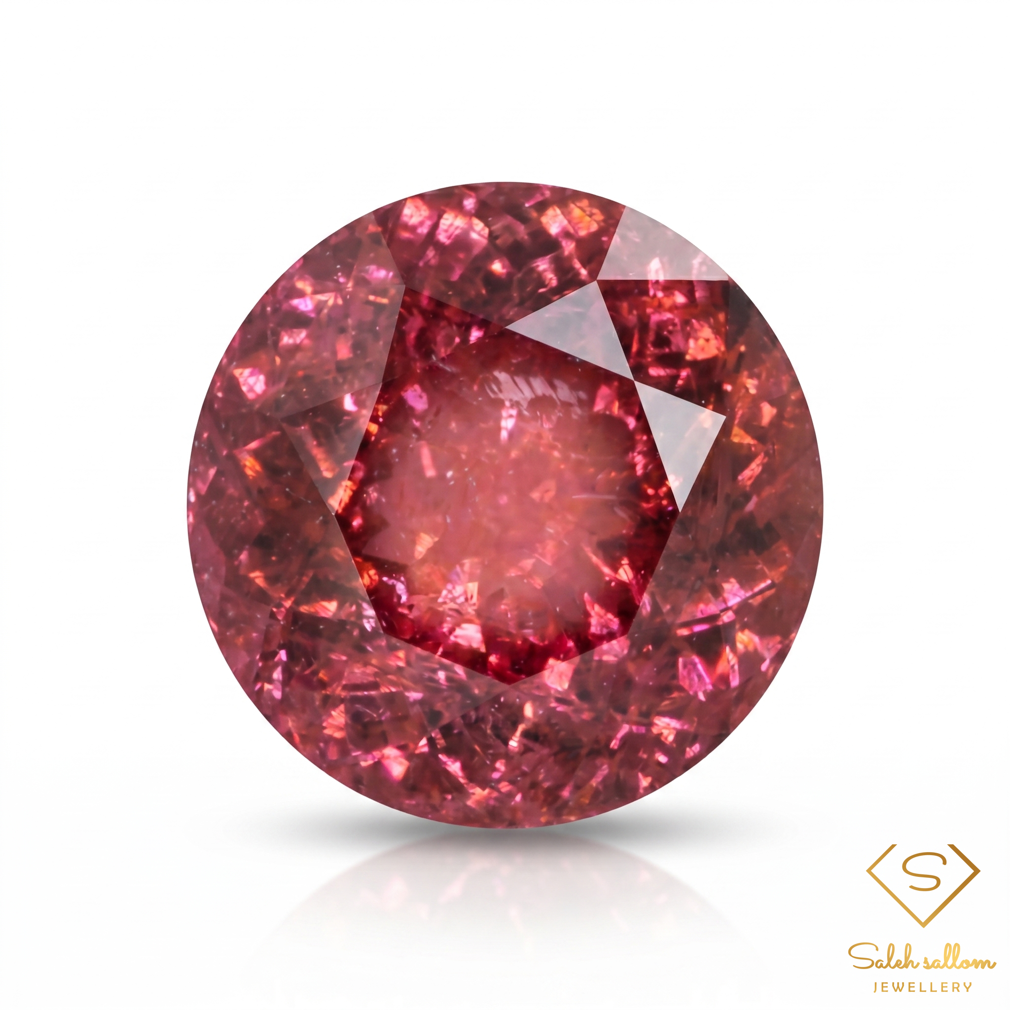 2.27 Ct Natural Unheated Pinkish Purple Tourmaline Oval Cut Mozambique Gemstone Main image