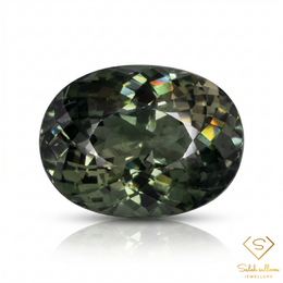 5.44 Ct Natural Unheated Green Tourmaline VS Oval Cut Mozambique Gemstone
