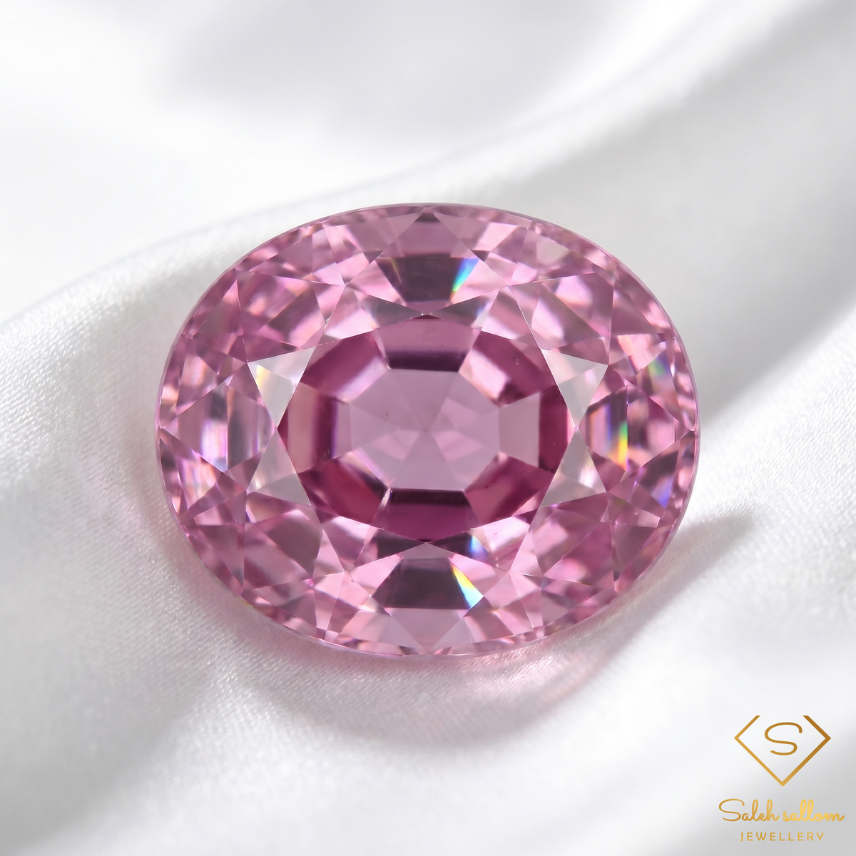 1.11 Ct Natural Unheated Pinkish Purple Tourmaline Oval Cut Congo Gemstone