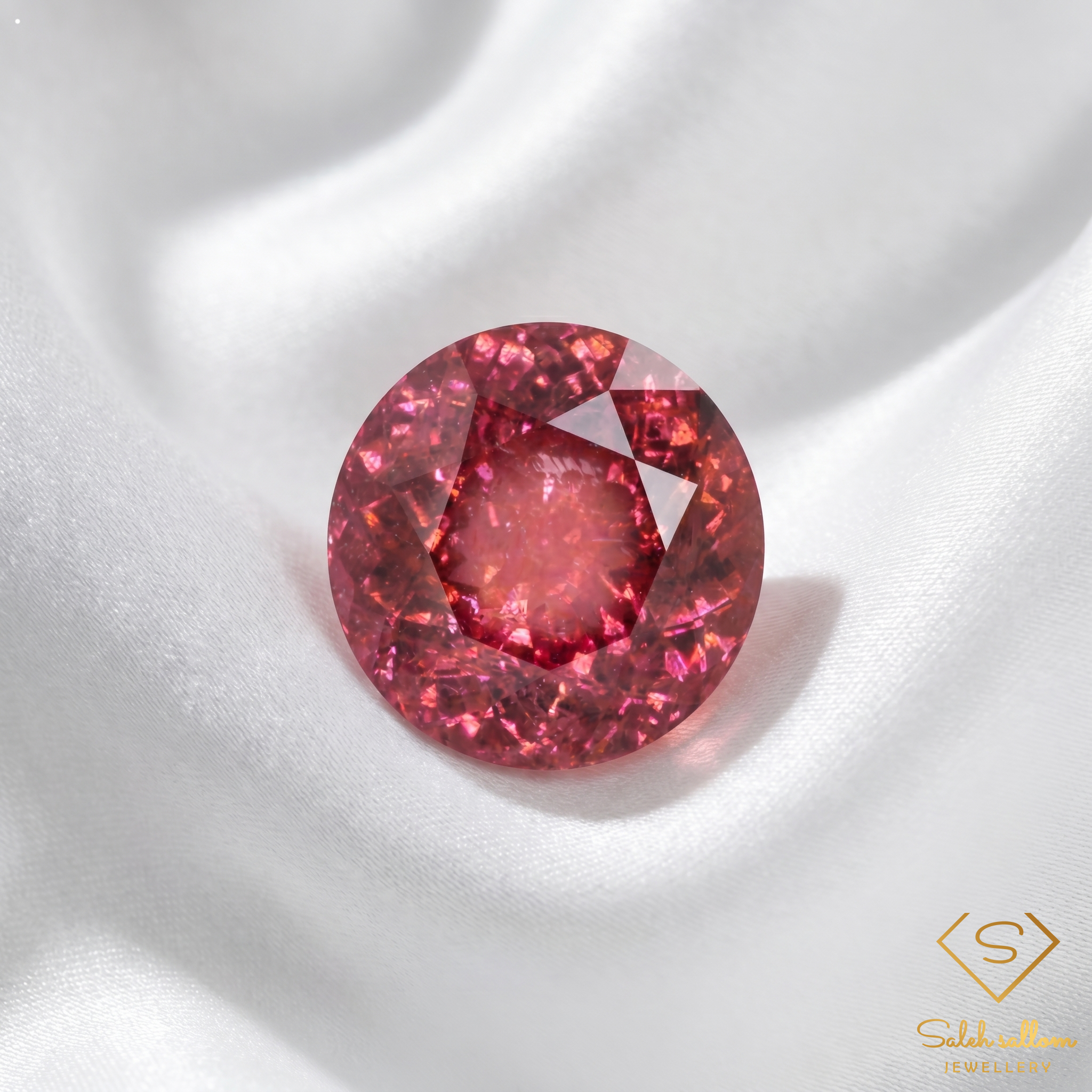 2.27 Ct Natural Unheated Pinkish Purple Tourmaline Oval Cut Mozambique Gemstone Secondary image